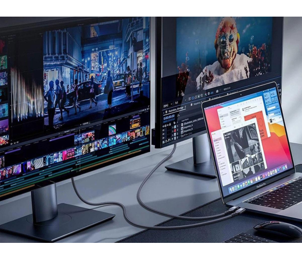 Wozinsky Kabel USB-C 240W 2m 4K czarny WPS-UY42S - 1487923 - zdjęcie 6